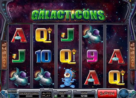 Slotmachines Guide: Galacticons (Microgaming) .